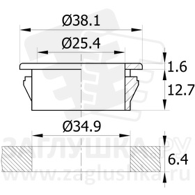 TFLF34,9x25,4-6,4