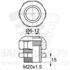 PC/M20x1.5L/6-12